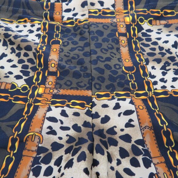 Boys Small Brown Swim Trunk Shorts Leopard Sun Pool Beach Lounge Sample New - Picture 6 of 12